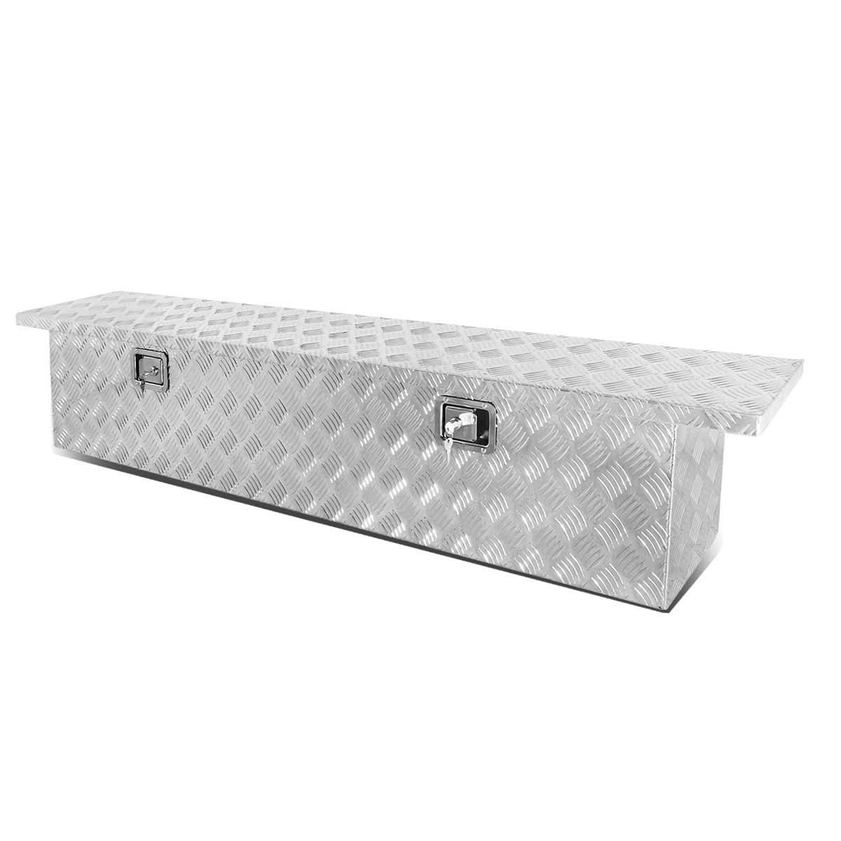 69" Crossover Truck Tool Box with Lock & Key Aluminum