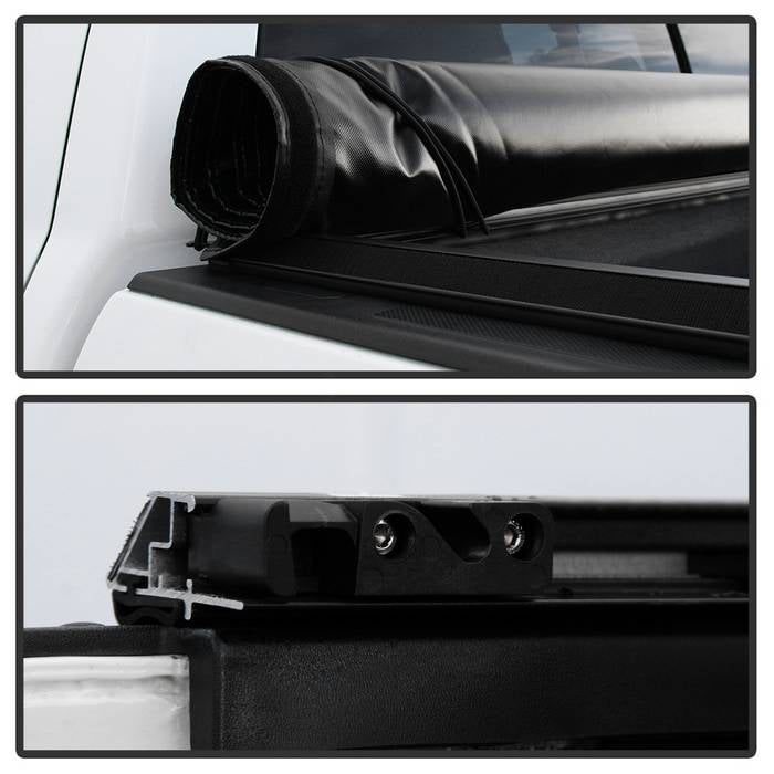 SPYDER xTune 04-11 Chevy Colorado 72in. Bed Roll-Up Style Tonneau Cover - Black (TC-RU-CCO04-72) 9043758