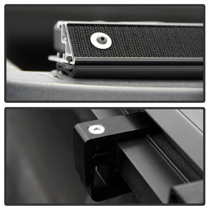 SPYDER xTune 04-14 Ford F150 78in. SB (No Flareside) Roll-Up Tonneau Cover Black (TC-RU-FF15004-78) 9043512