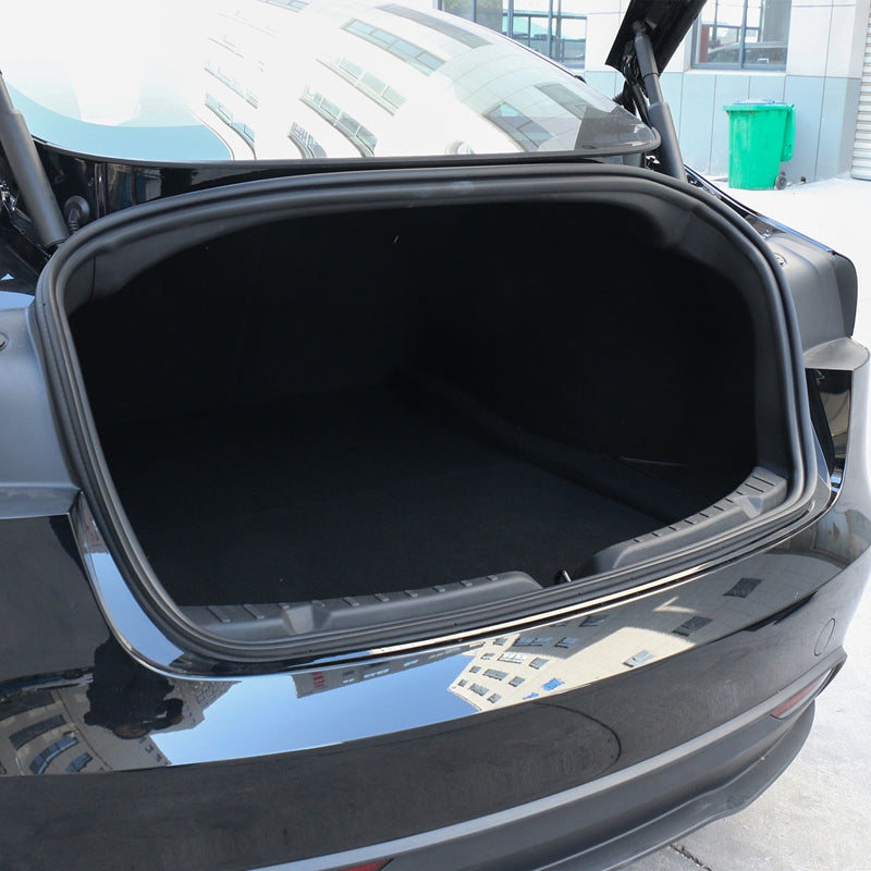 2024-2025 Tesla Model 3 Highland Rear Bumper Trunk Guard Protector TPE