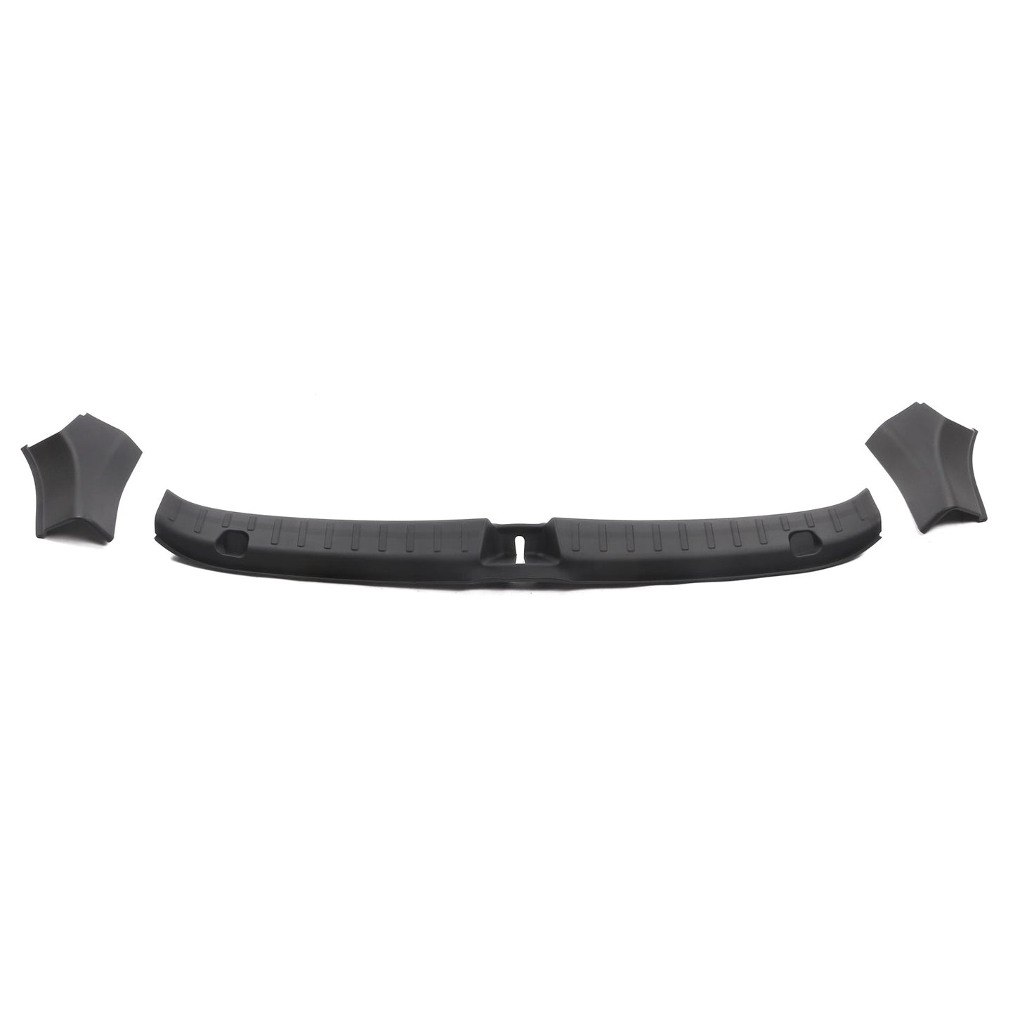 2020-2023 Tesla Model Y Black Rear Trunk Bumper Sill Guard TPE + PP