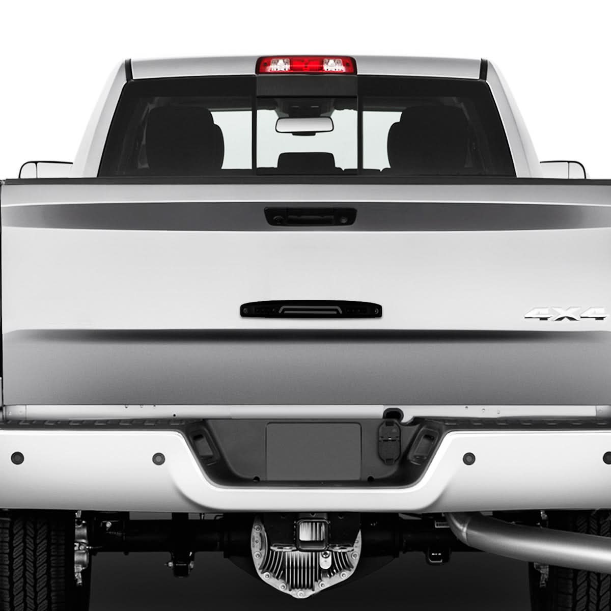 03-06 Dodge Ram 2500 3500 3D LED Tailgate Brake Light Black Smoke