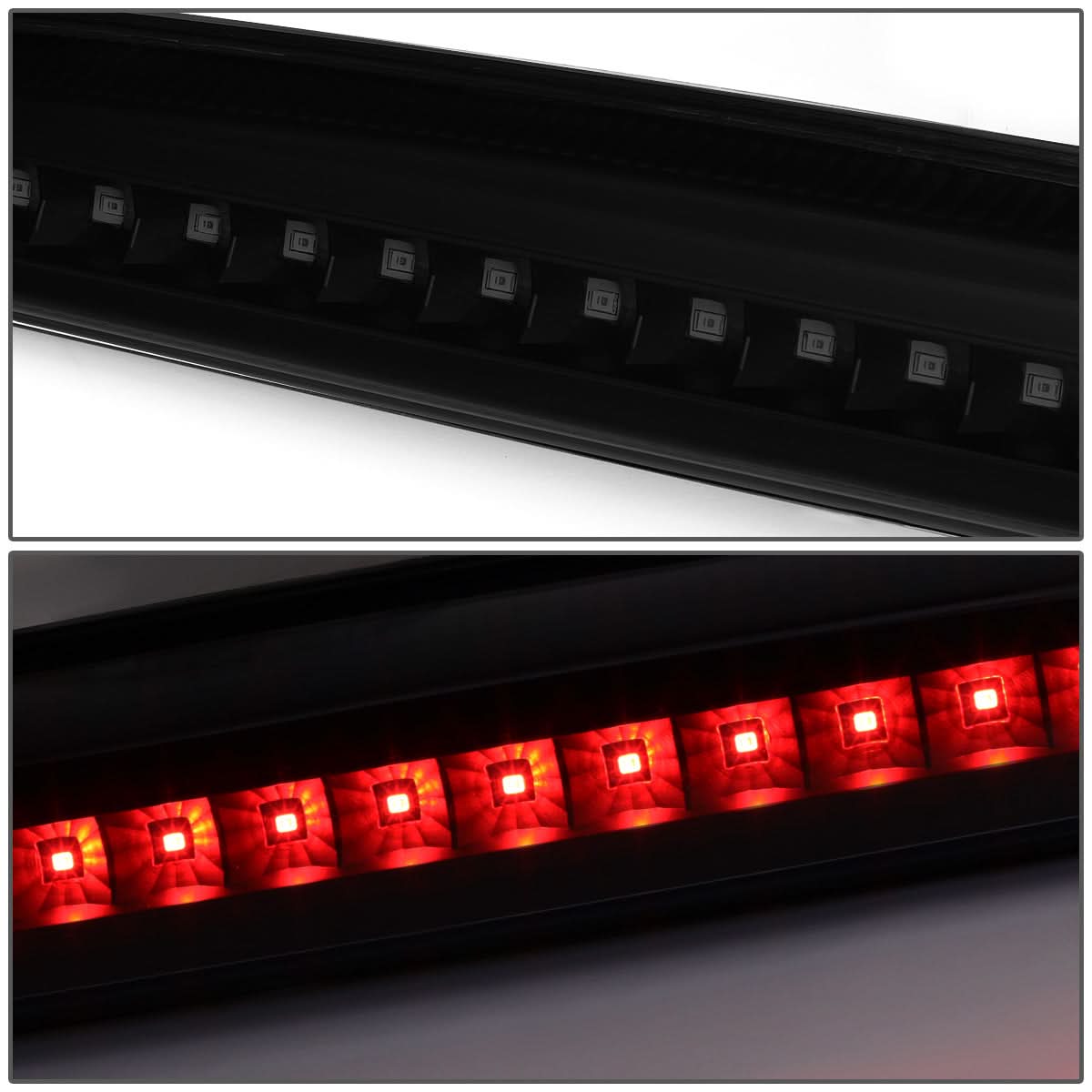03-06 Dodge Ram 2500 3500 Tailgate LED Brake Light - Black Smoke