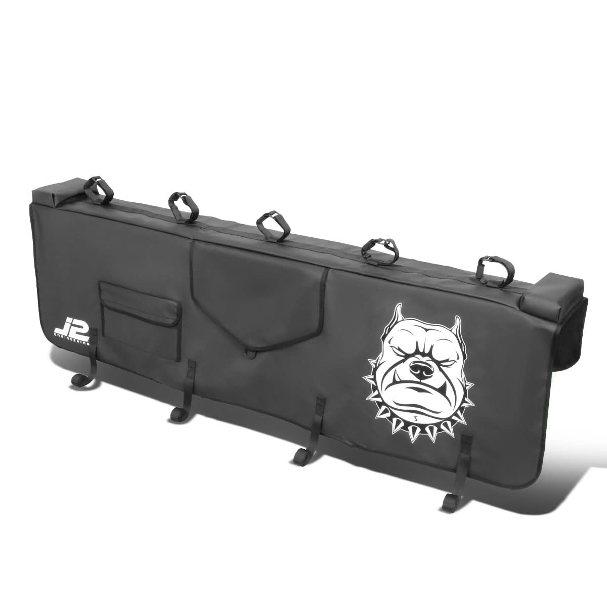 Universal Tailgate Cover Pouch 62"W x 17"H Waterproof Adjustable