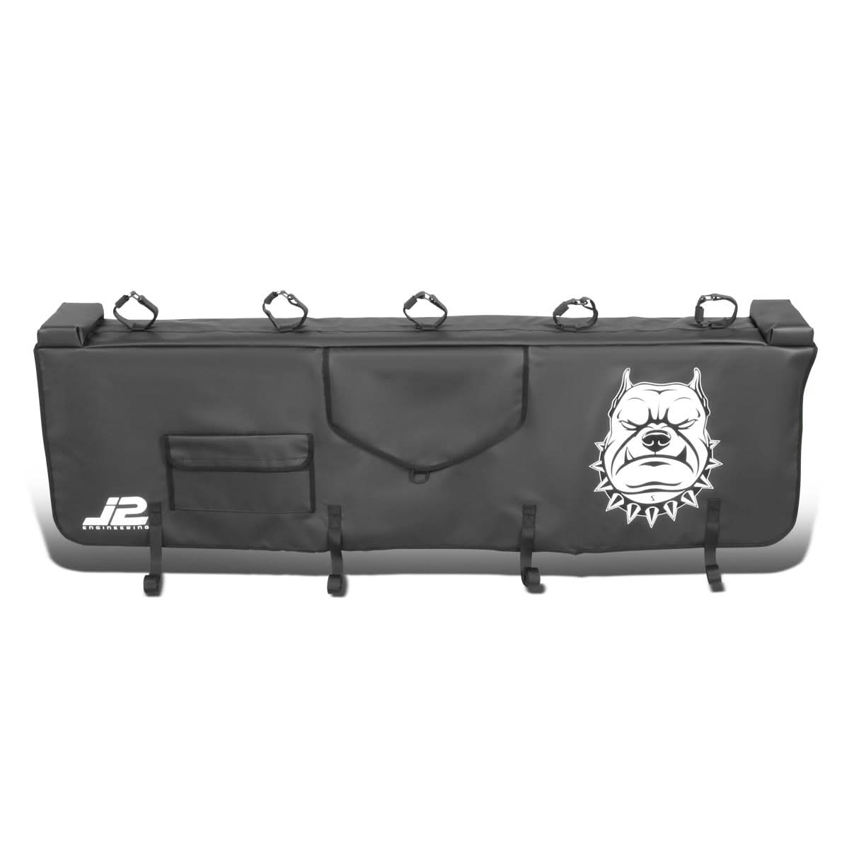Universal Tailgate Cover Pouch 62"W x 17"H Waterproof Adjustable