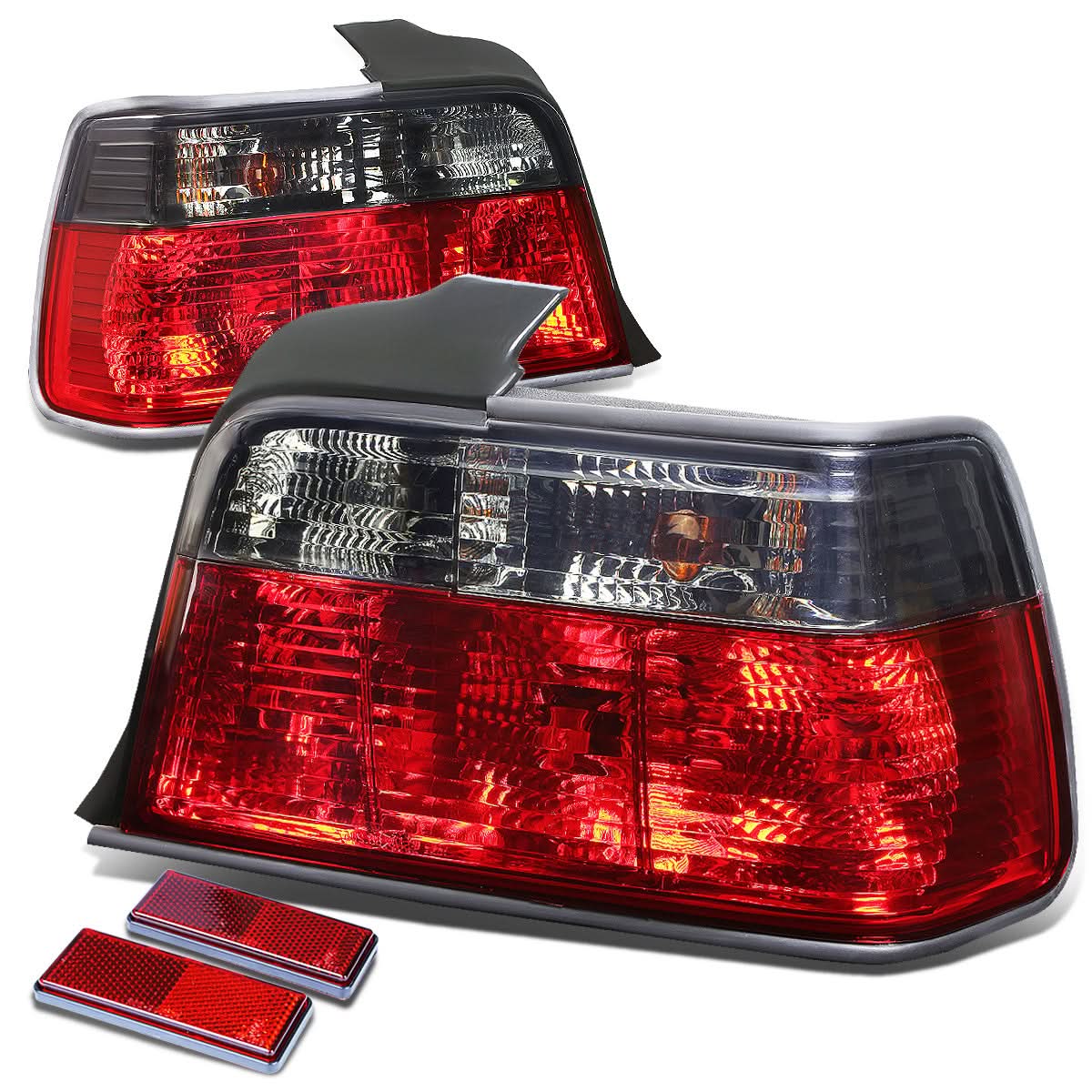 92-98 BMW 318i 320i 323i 325i M3 Red Smoke Tail Lights