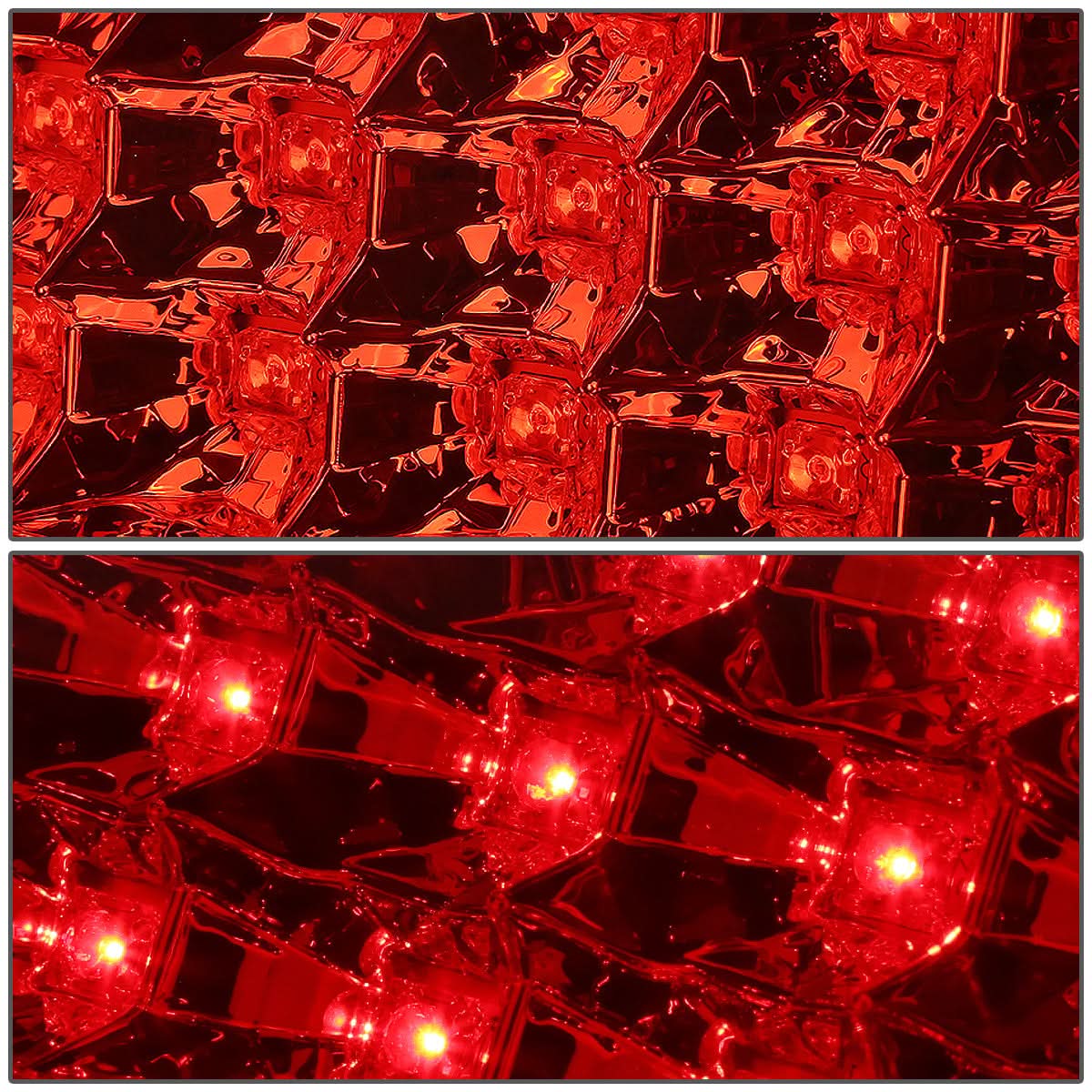 00-06 Chevy Tahoe Suburban GMC Yukon C-Bar 3D U-Halo LED Tail Lights