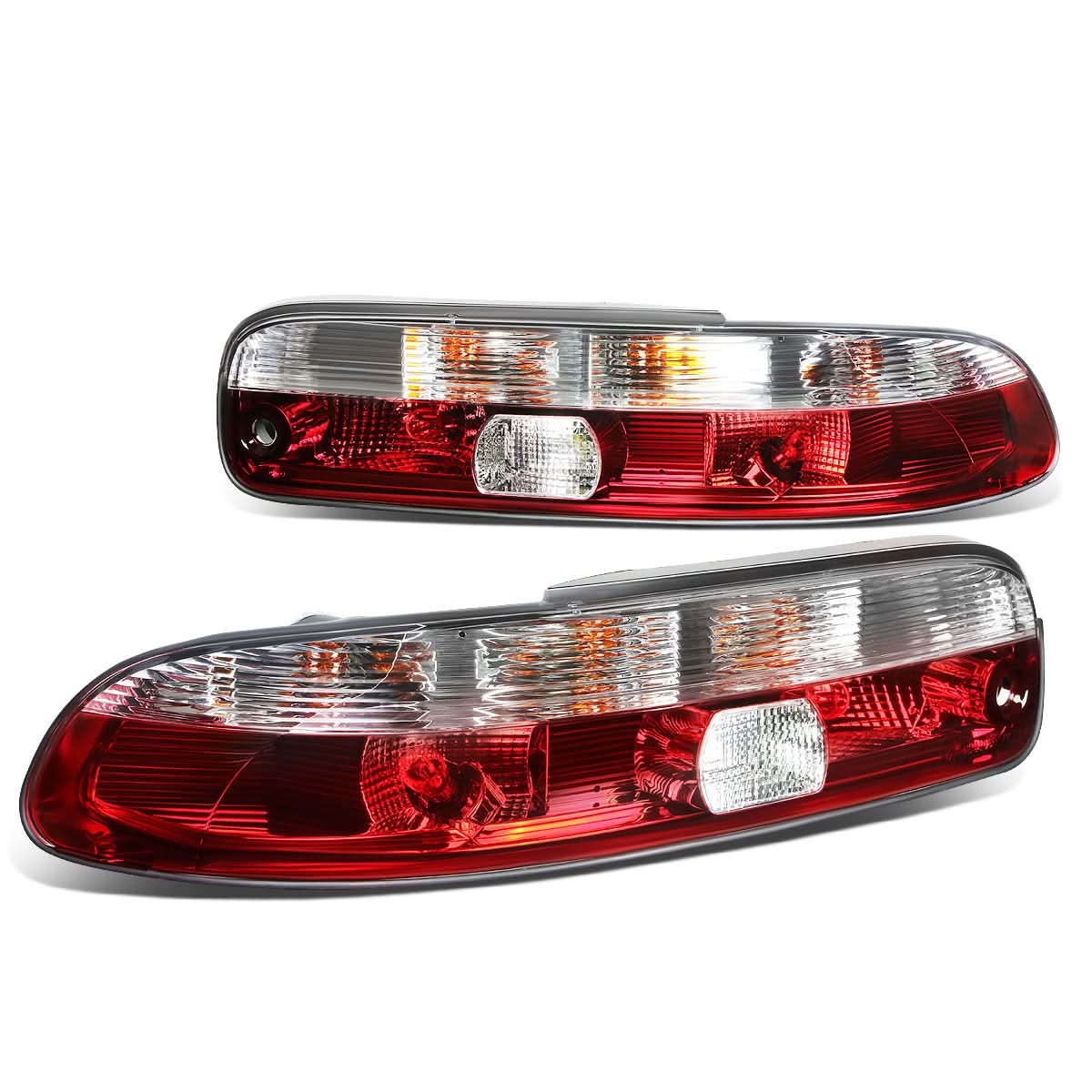 92-00 Lexus SC300 SC400 Red Clear Tail Lights
