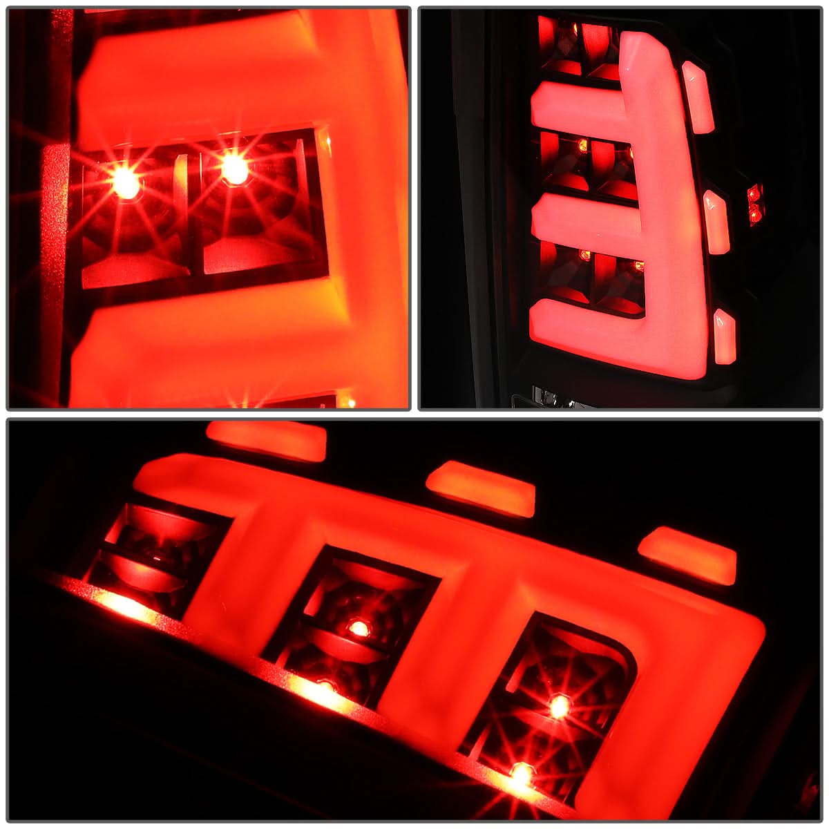 99-03 Chevrolet Silverado Sierra LED Clear Tail Lights