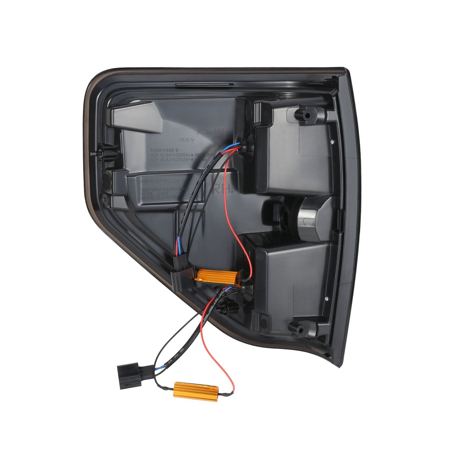 09-14 Ford F-150 LED Tail Lights - Smoke / Red