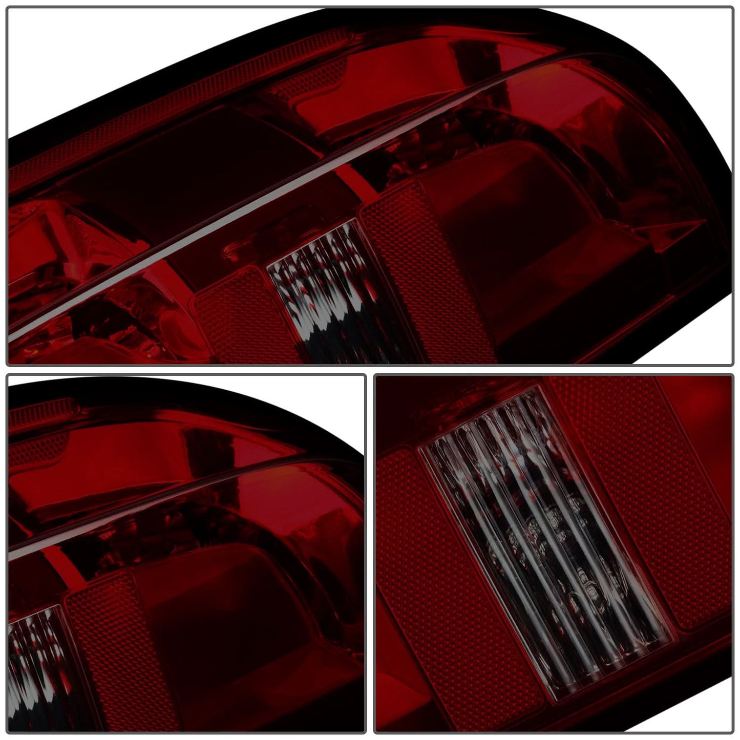 2015-2022 Chevrolet Colorado Dark Red Style Tail Light