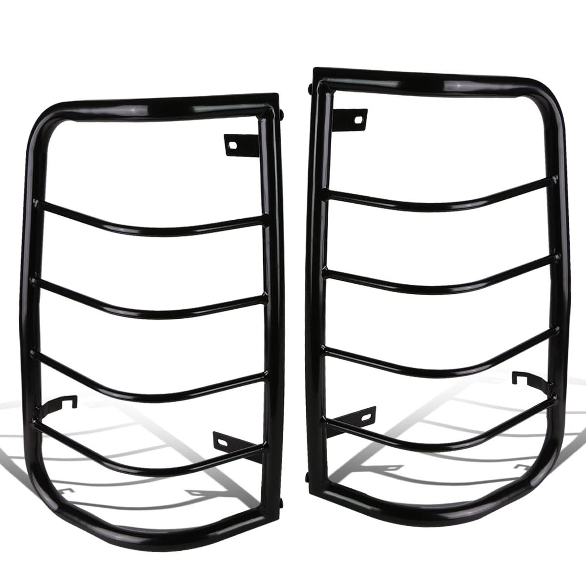 99-07 Chevy Silverado GMC Sierra Tail Light Guards - Black