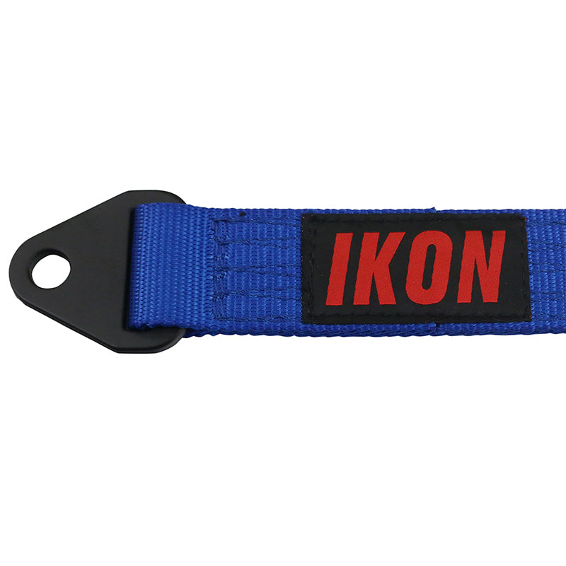 10 Inch Blue Limit Straps Shock Suspension Webbing w/ Bolts& IKON Logo