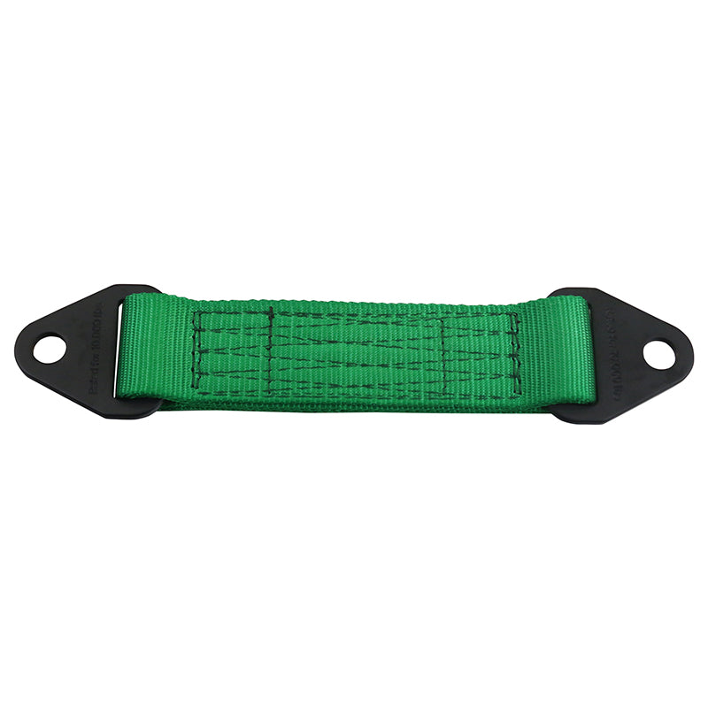 10 Inch Green Limit Straps Shock Suspension Webbing w/ Bolts&IKON Logo
