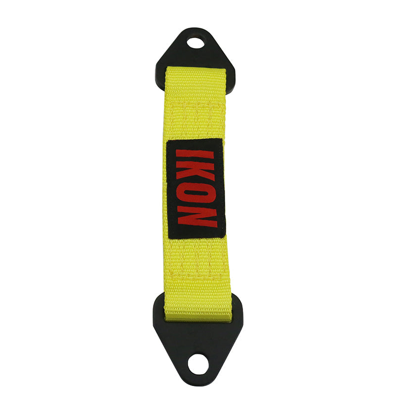 10 Inch Yellow Limit Strap Shock Suspension Webbing w/ Bolts&IKON Logo