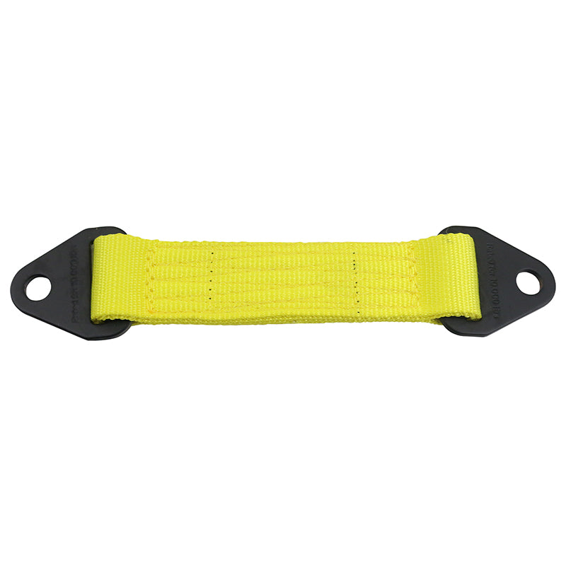 10 Inch Yellow Limit Strap Shock Suspension Webbing w/ Bolts&IKON Logo