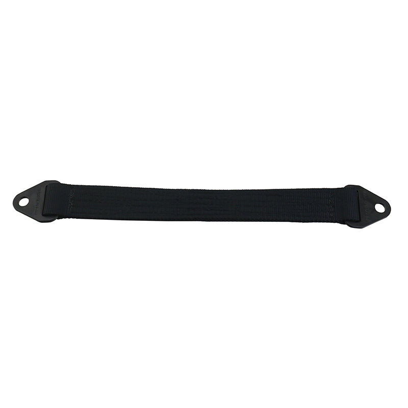 18 Inch Black Limit Straps Shock Suspension Webbing w/ Bolts&IKON Logo