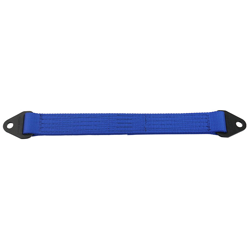 18 Inch Blue Limit Straps Shock Suspension Webbing w/ Bolts& IKON Logo