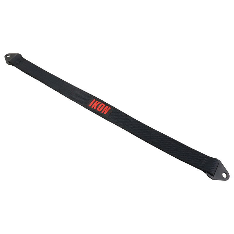 32 Inch Black Limit Straps Shock Suspension Webbing w/ Bolts&IKON Logo