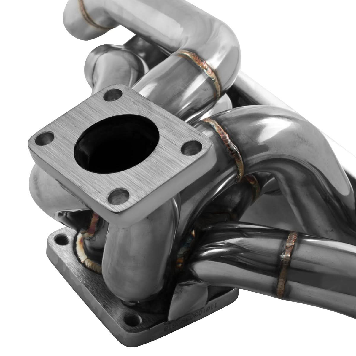 86-92 Toyota Supra Turbo Manifold - Stainless Steel T4 Flange