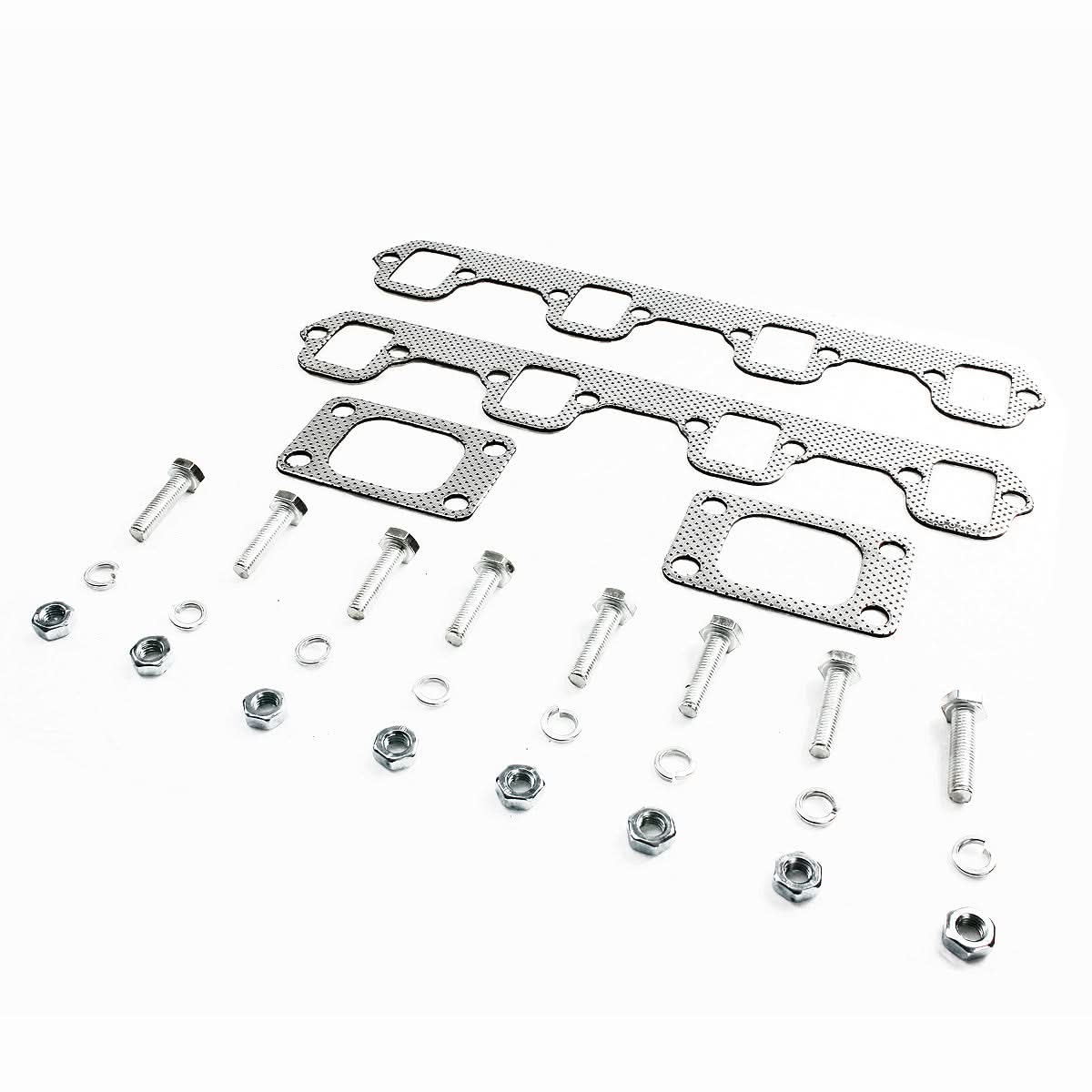 87-94 Ford Mustang 5.0L Twin Turbo Manifold - Stainless Steel