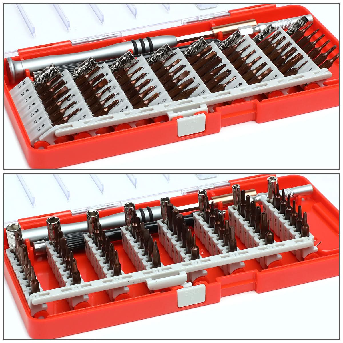 Security Tamper Proof Bit Kit - DNA Logo - 60PCS - 5" Flex Extension
