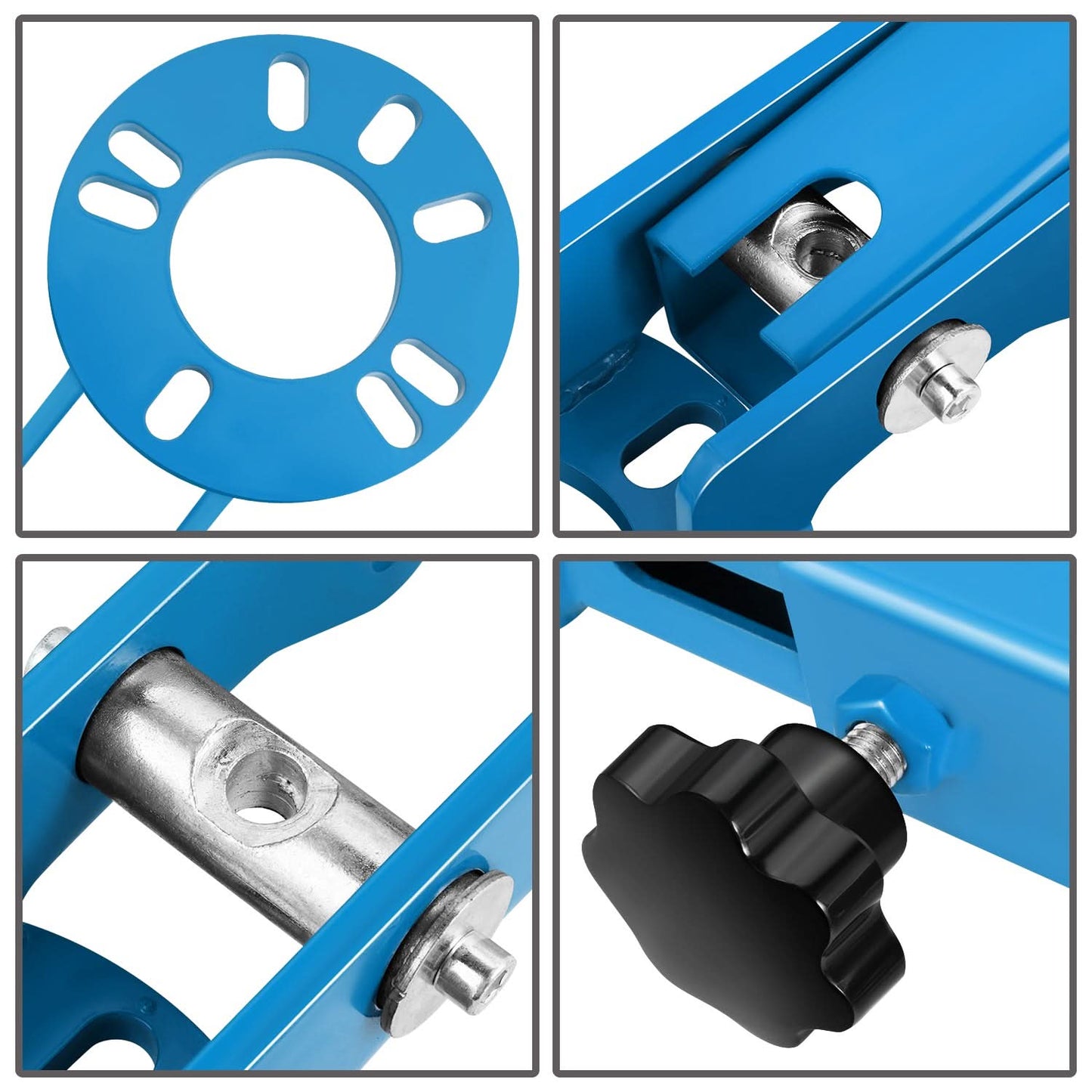 Universal Wheel Eyebrow Repair Device - Blue