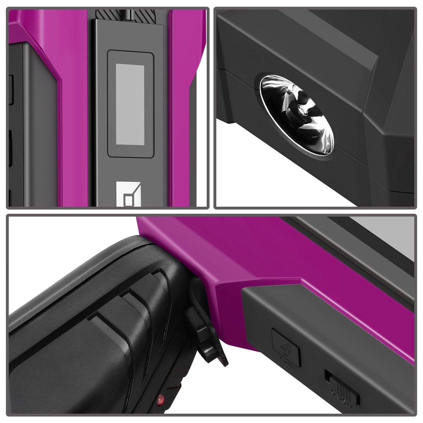 12V 1500A 15000 MAH Jump Starter - Polyurethane