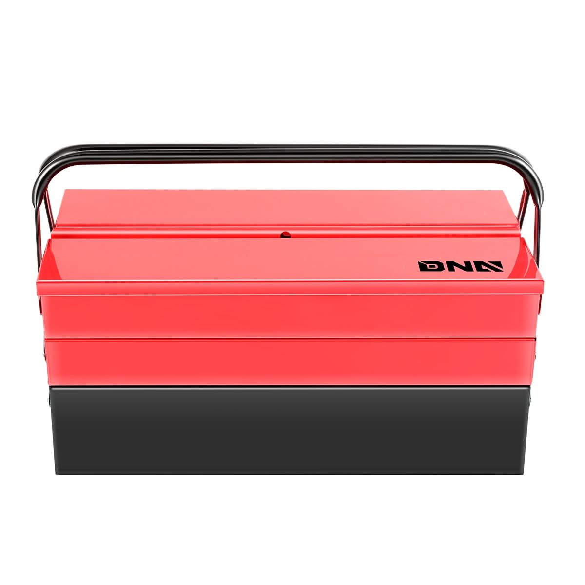 18" 3-Level Folding Tool Box with 5 Organizer Drawers