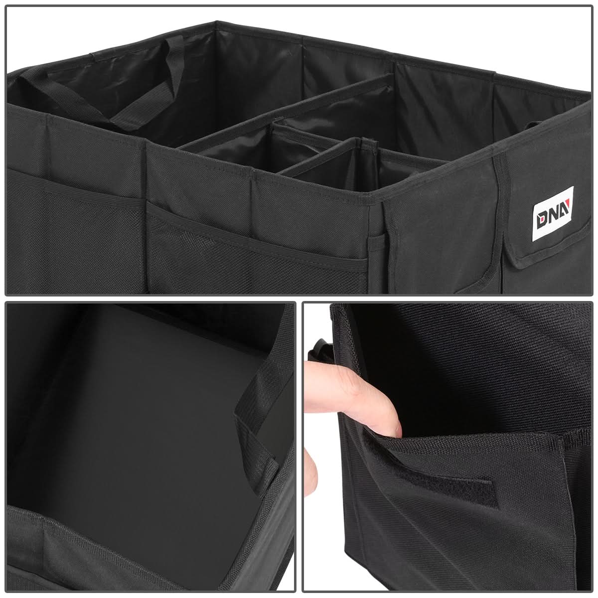 Universal Trunk Organizer 49x38x31cm Storage Solution