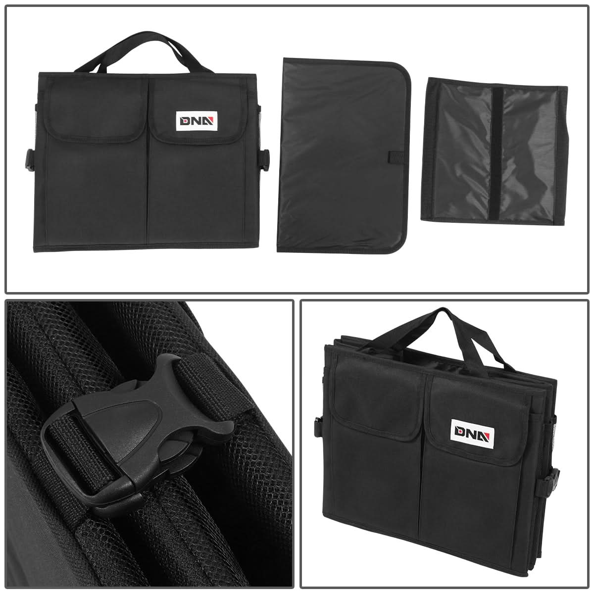 Universal Trunk Organizer 49x38x31cm Storage Solution