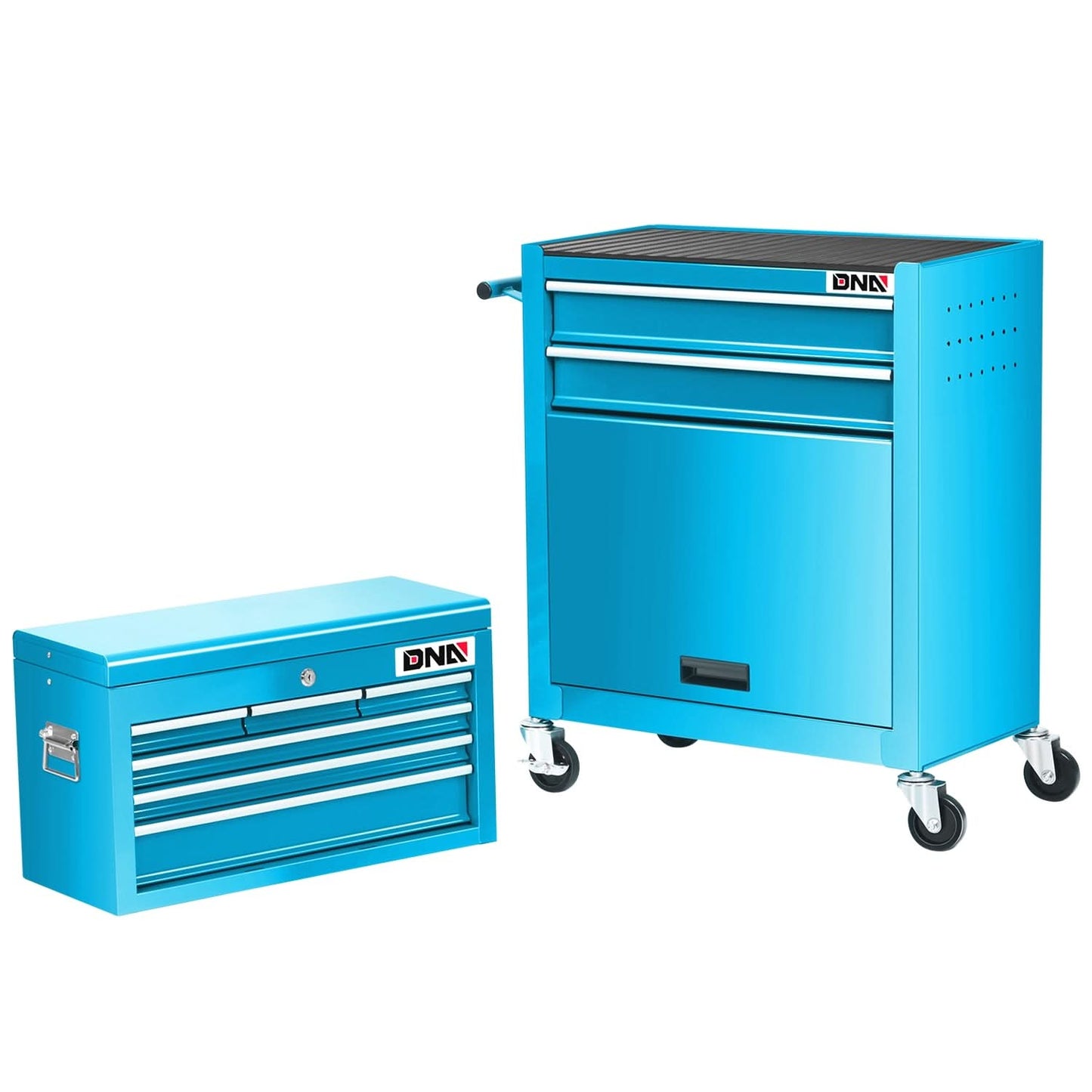Combination Tool Roller Cabinet Set - 2 Piece
