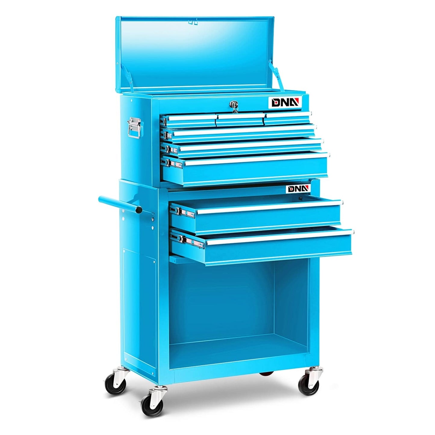 Combination Tool Roller Cabinet Set - 2 Piece