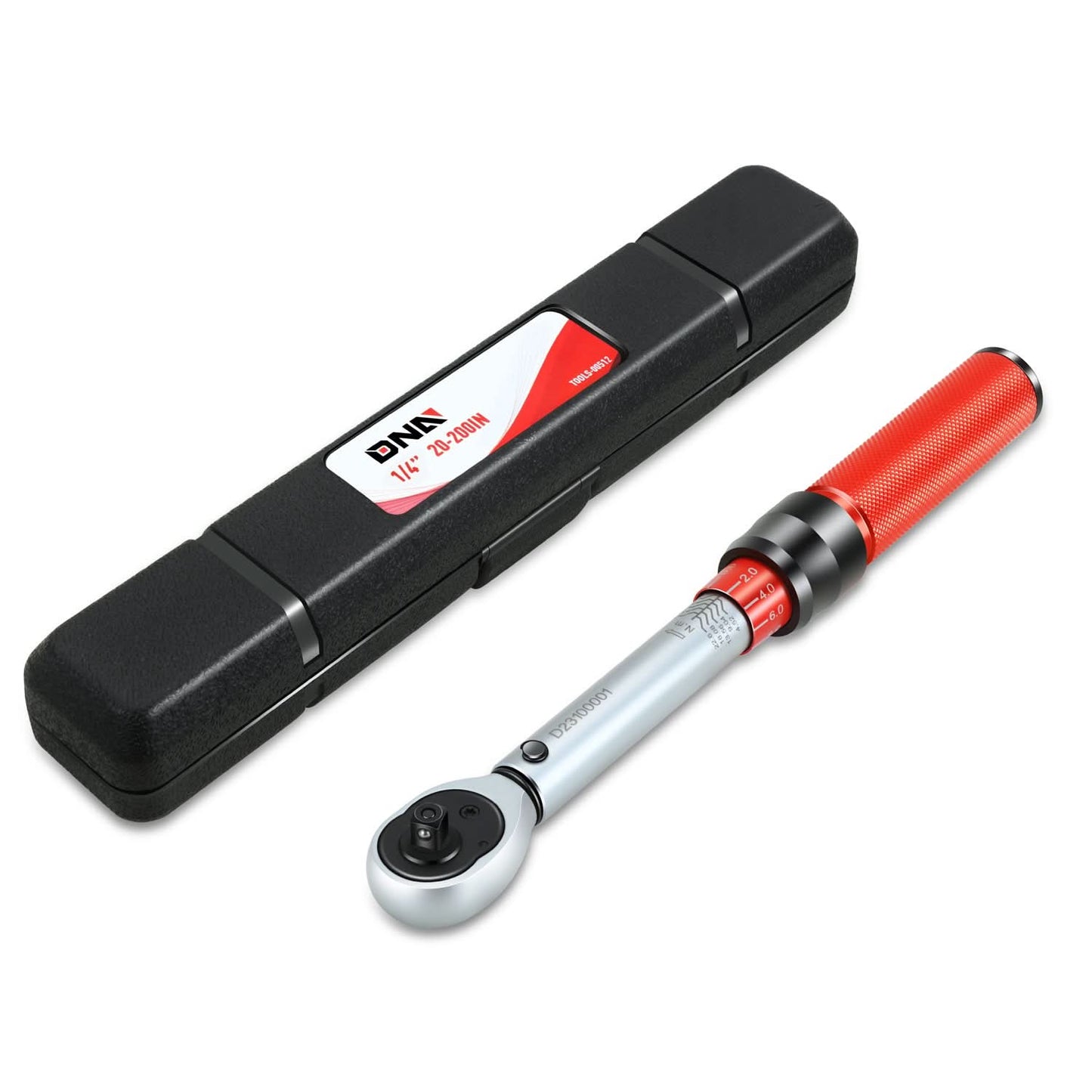 1/4" 5-25 Nm Torque Wrench Set with 200 Inch Pounds