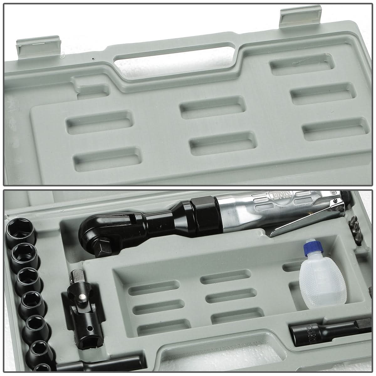 17-Piece 1/2" Air Impact & Ratchet Wrench Kit