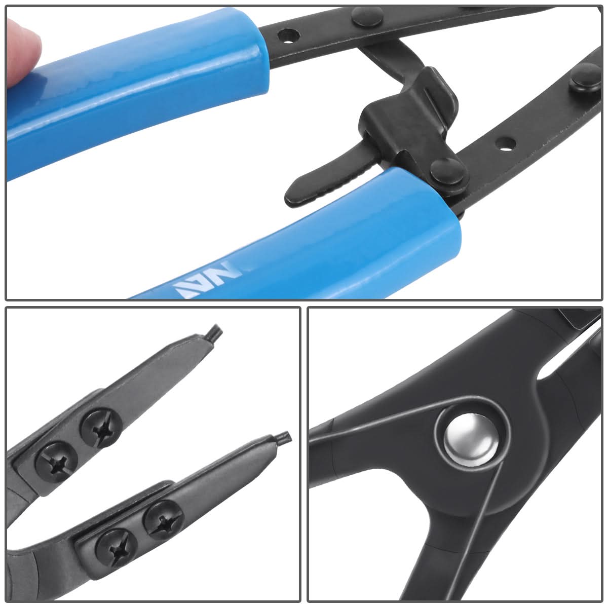 10" Circlip Plier Set - 2 Piece Tool Kit