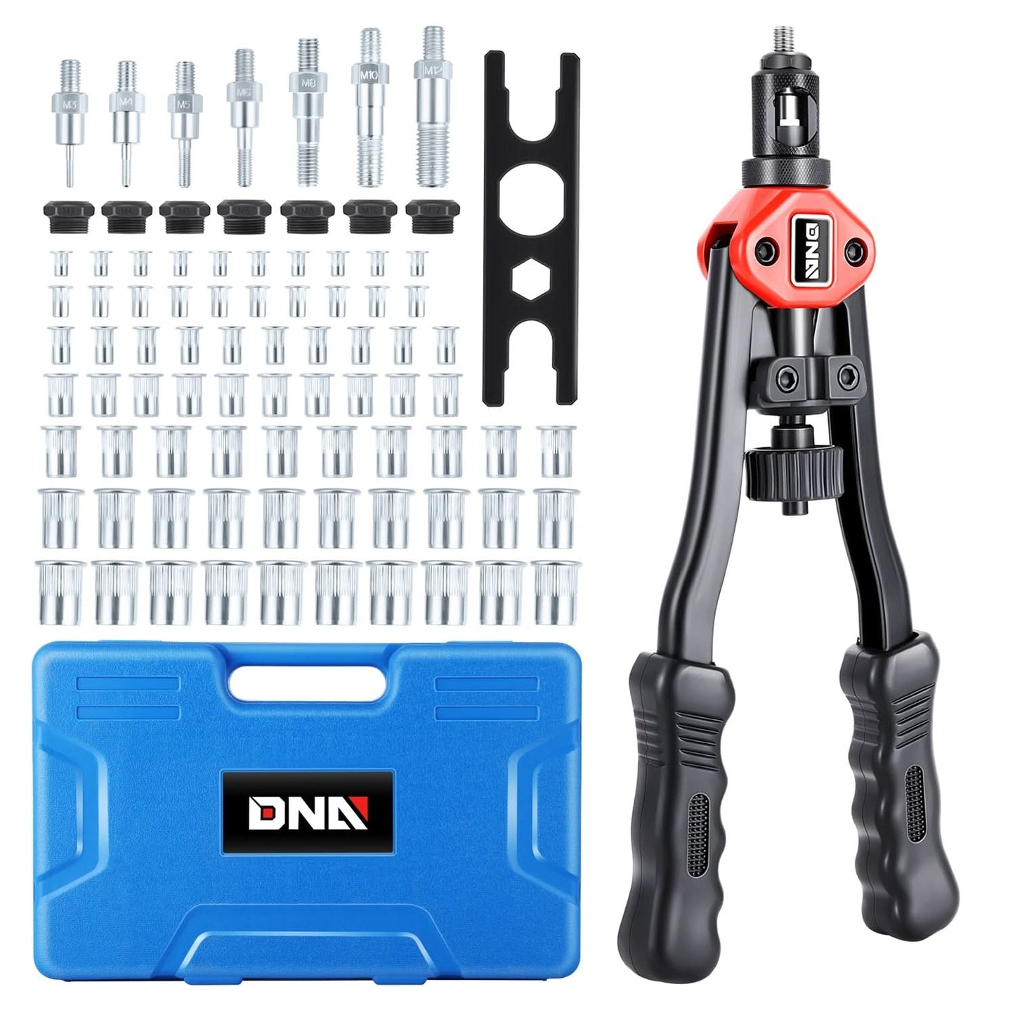 13" Three-in-One Hand Rivet Set