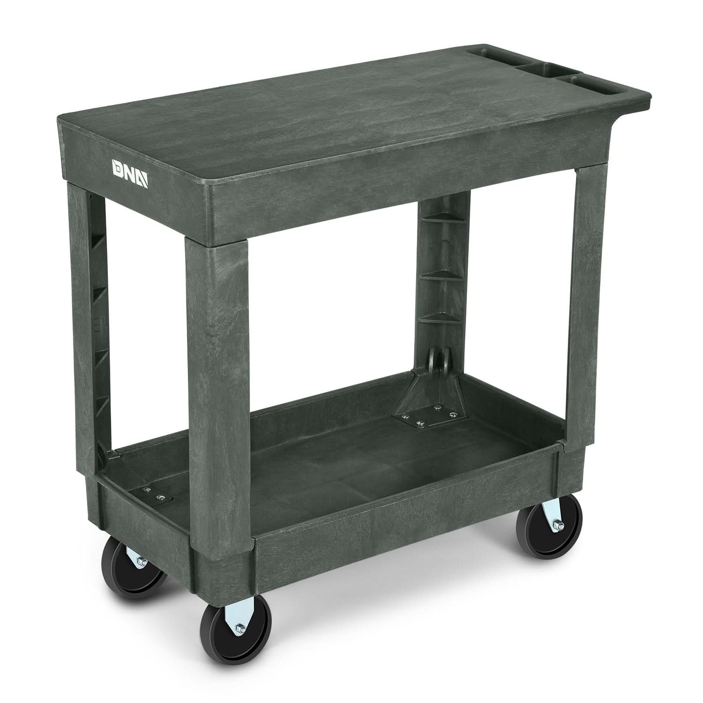 Small Flat Top Service Cart 2 Layer Automotive Shop Equipment
