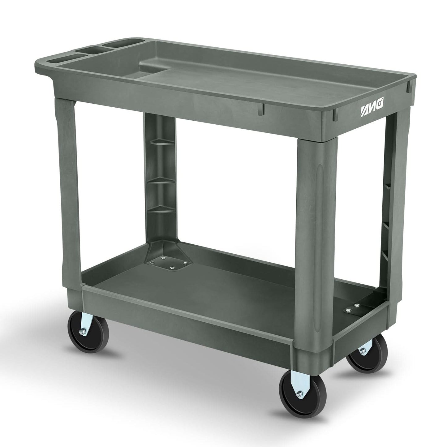 Small Tray Top Cleaning Service Cart (2 Layers)