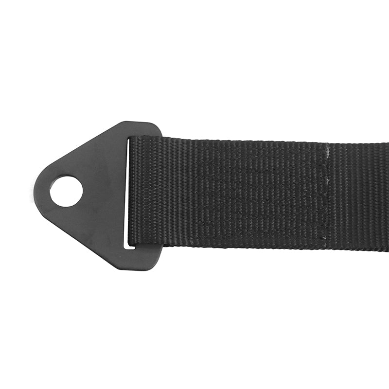 Universal Black Tow Strap Heavy Duty Decorative Belt With IKON Logo