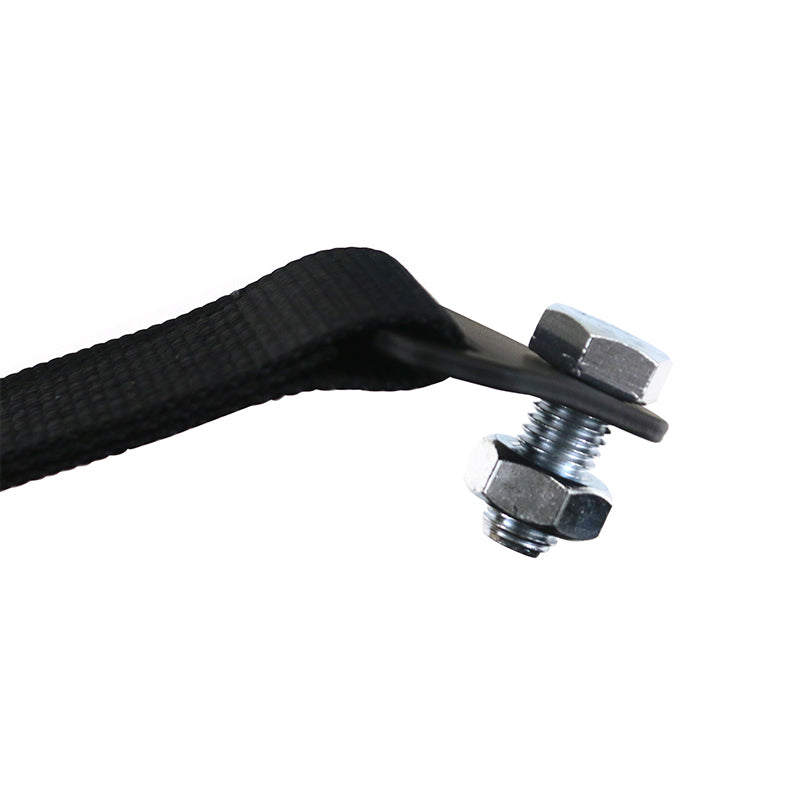 Universal Black Tow Strap Heavy Duty Decorative Belt With IKON Logo