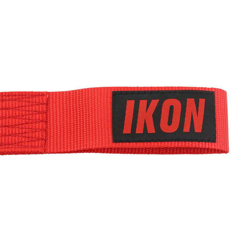 Universal Red Tow Strap Heavy Duty Decorative Belt With IKON Logo
