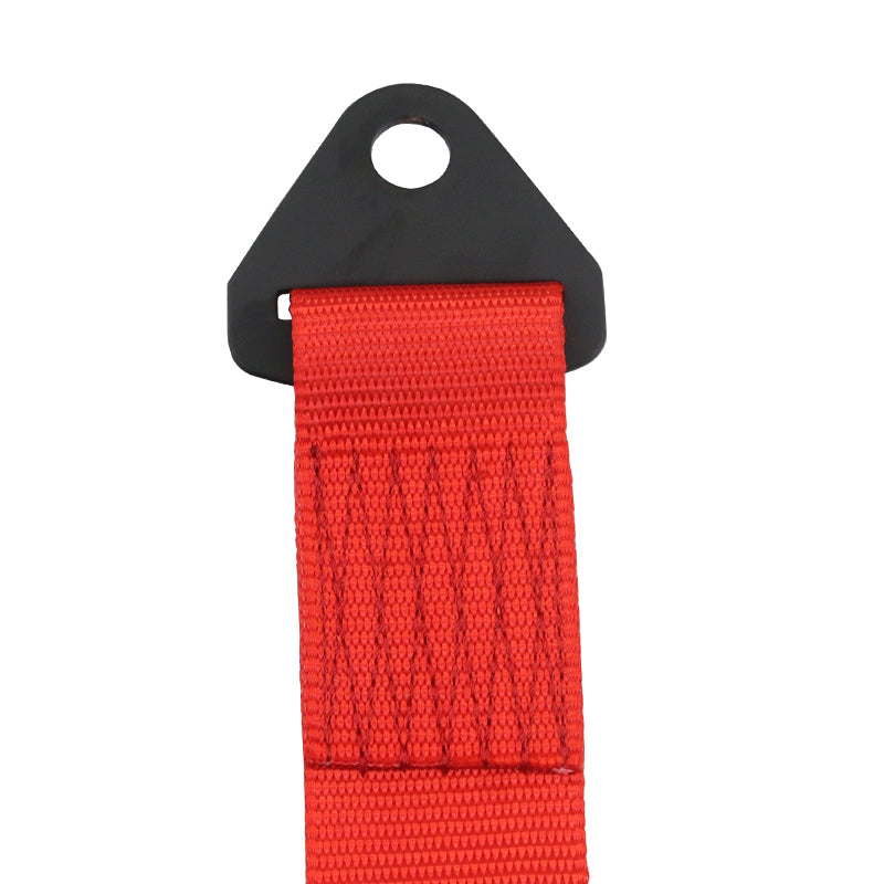 Universal Red Tow Strap Heavy Duty Decorative Belt With IKON Logo