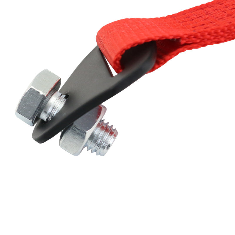 Universal Red Tow Strap Heavy Duty Decorative Belt With IKON Logo