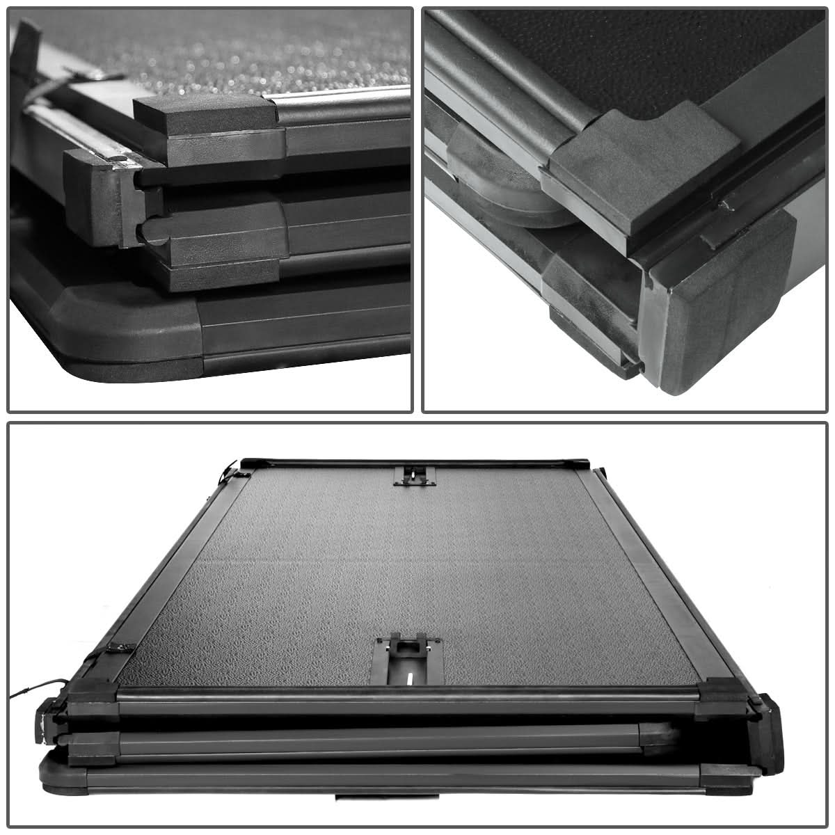 99-18 Ford F-250 F-350 F-450 F-550 Hard Tri-Fold Tonneau Cover 8ft