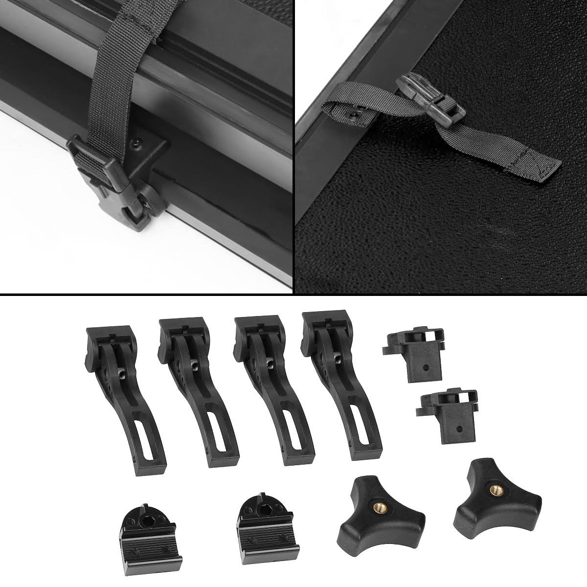 2015-2018 Ford F-150 Hard Tri-Fold Tonneau Cover - 8ft Bed