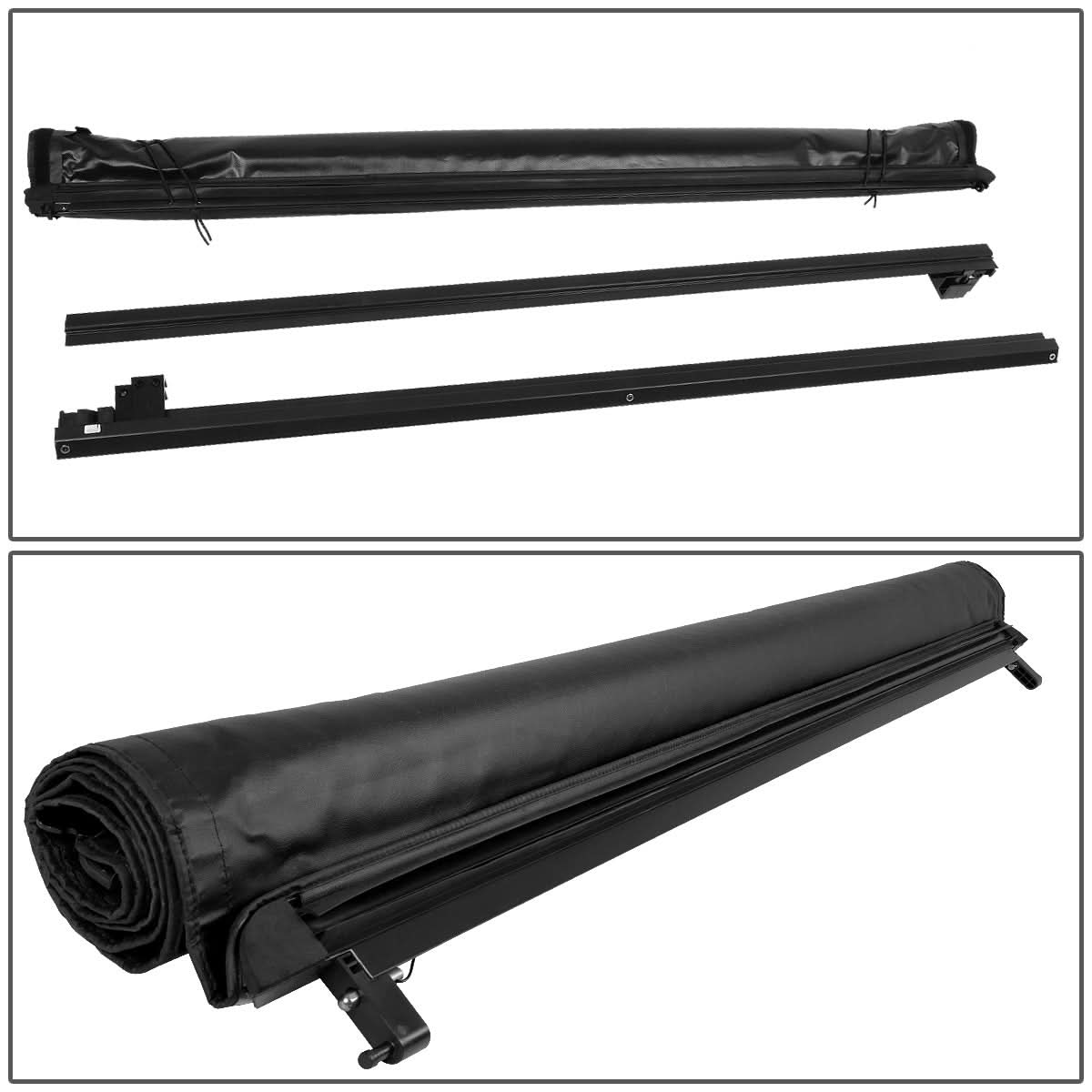 07-14 Chevrolet Silverado GMC Sierra Roll-Up Tonneau Cover 6.5FT Bed