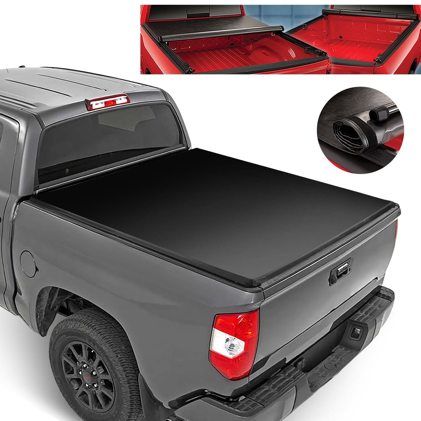 2022+ Toyota Tundra 5.5ft Bed Roll-Up Tonneau Cover