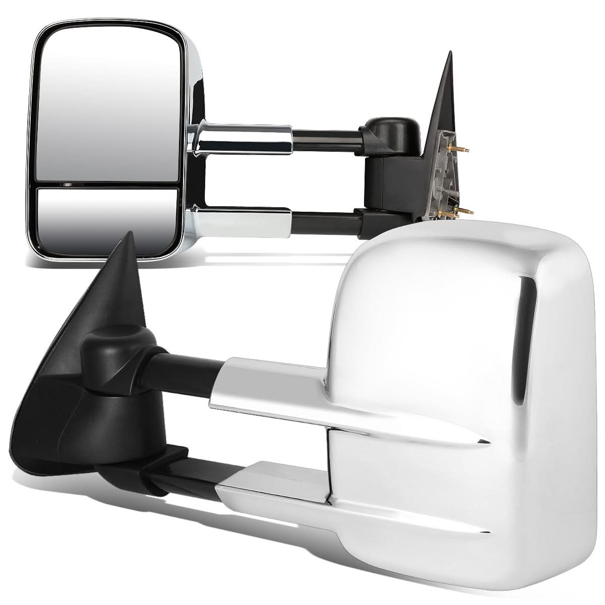 99-06 Chevrolet Silverado / GMC Sierra Manual Towing Mirrors - Chrome