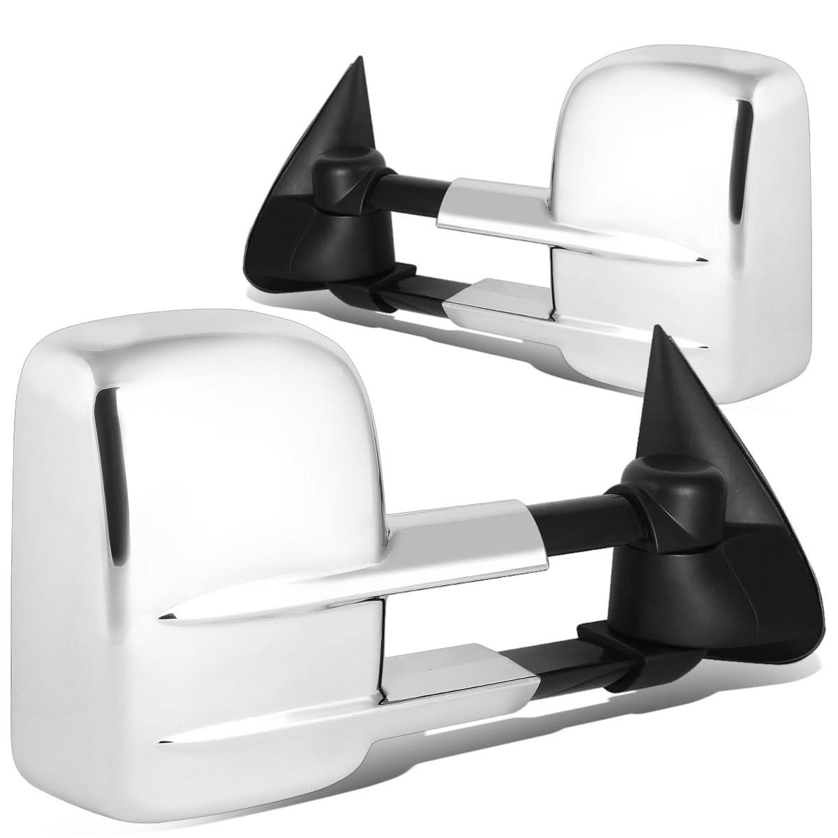 99-06 Chevrolet Silverado / GMC Sierra Manual Towing Mirrors - Chrome
